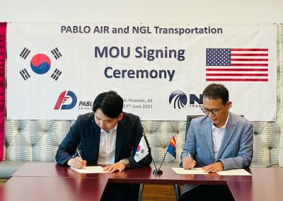 MOU with PABLO AIR