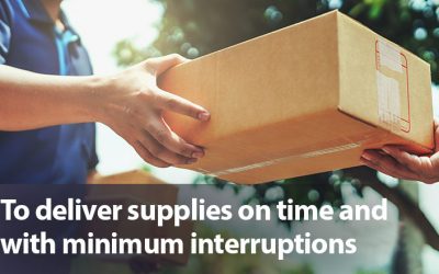 Logistic operators are investing money to speed up the flow of goods