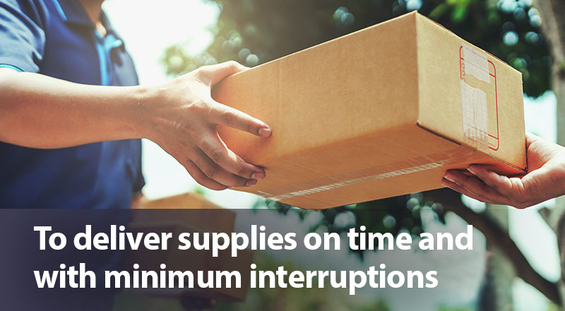 Logistic operators are investing money to speed up the flow of goods