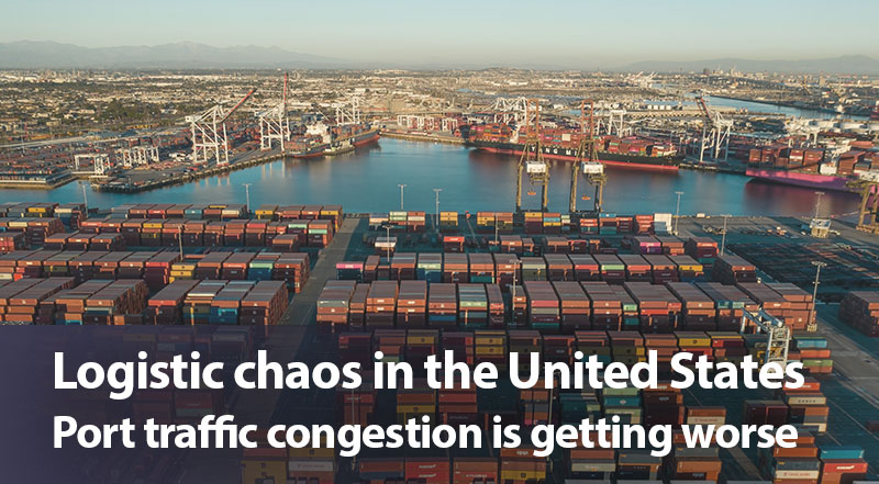 Logistic chaos in the United States