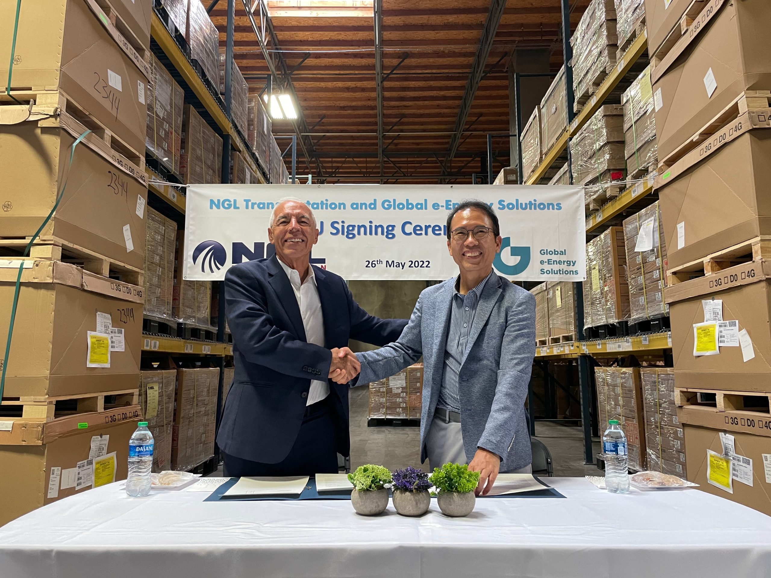 MOU NGL and e-Energy Solutions (1) NGL signed MOU with Global e-Energy Solutions