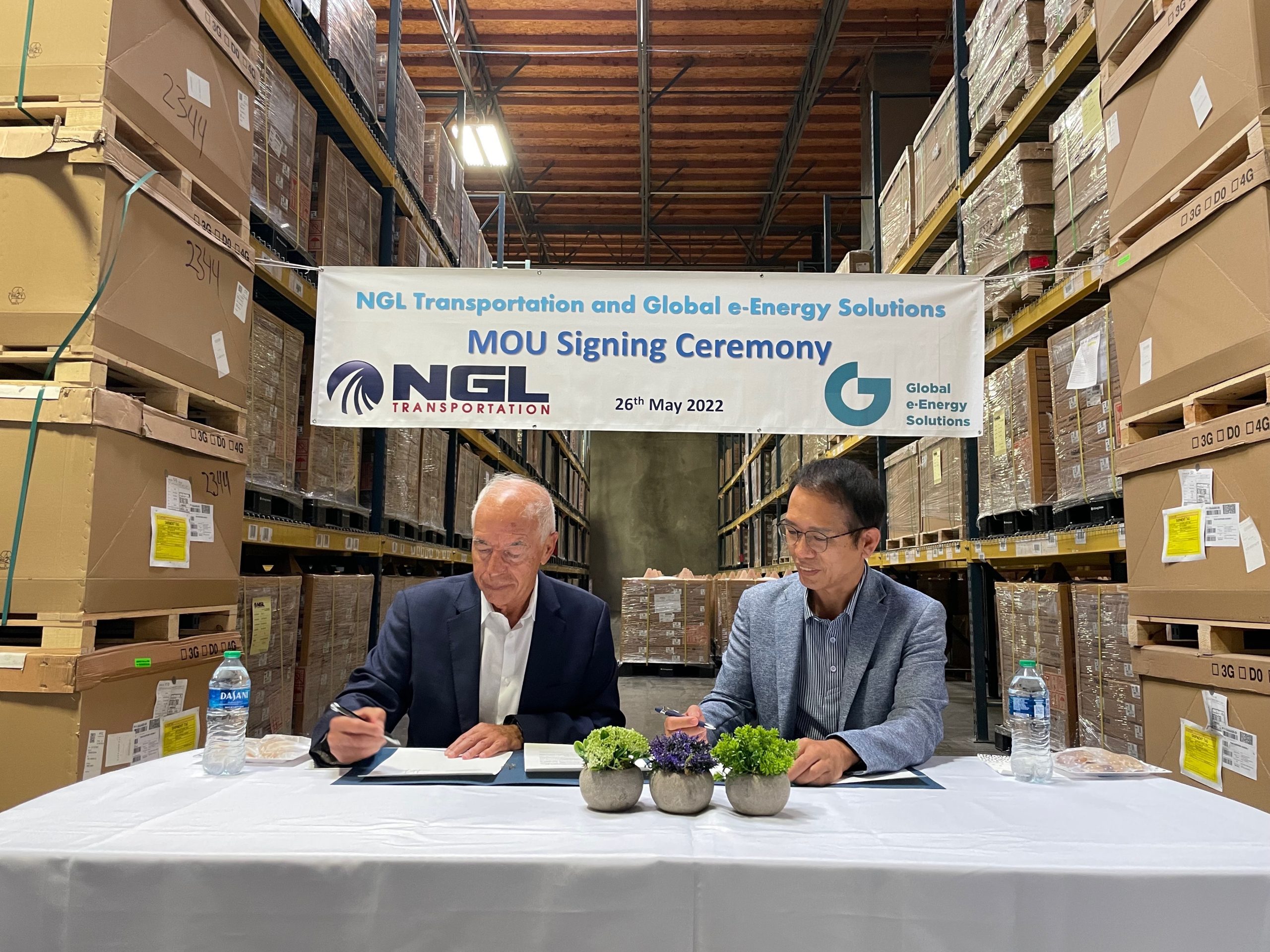 MOU NGL and e-Energy Solutions (2) NGL signed MOU with Global e-Energy Solutions