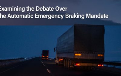 Examining the Debate Over the Automatic Emergency Braking Mandate